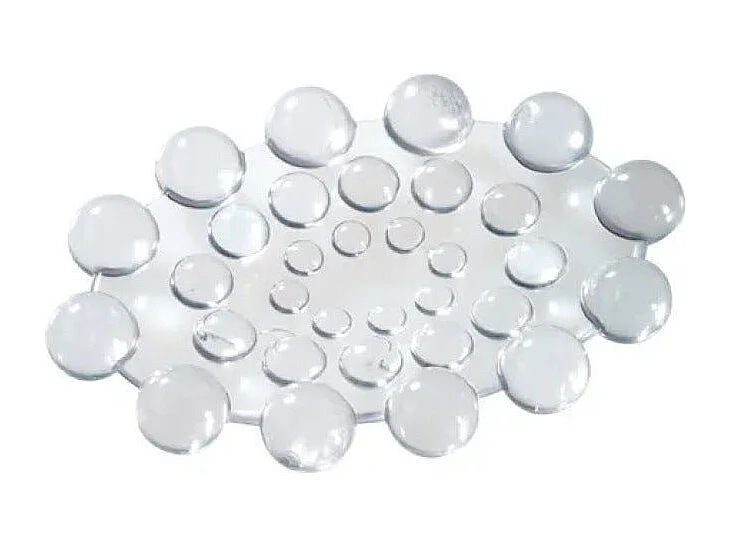 Porte-Savon Antidérapant En Caoutchouc Blanc | Spot