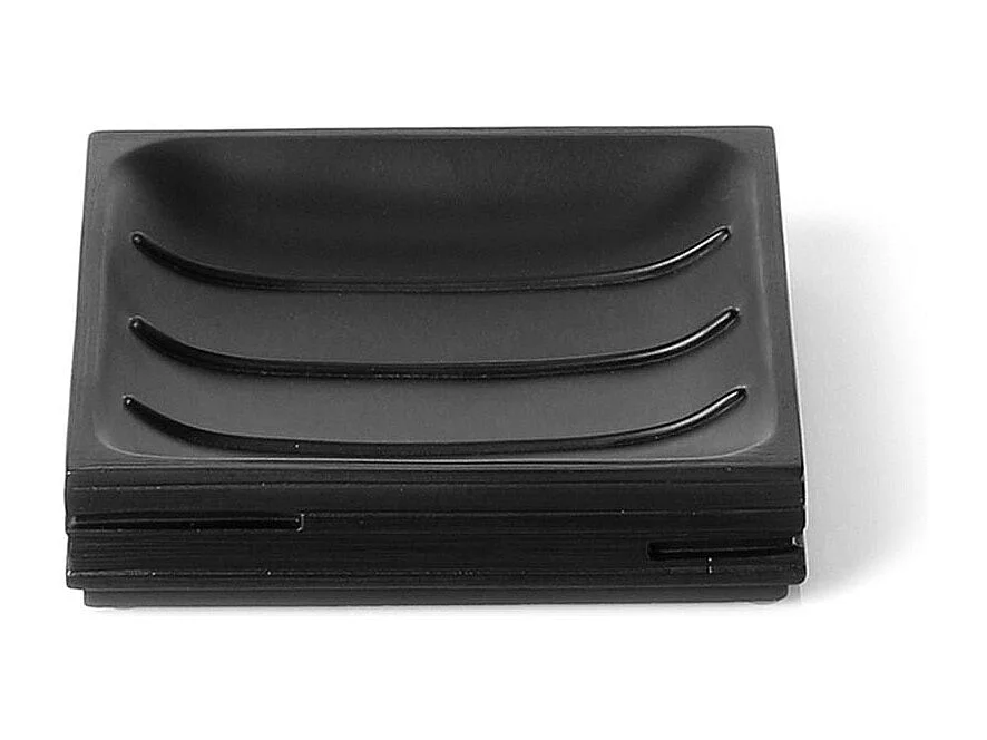 Porte-Savon Résine Noir | Pervinca