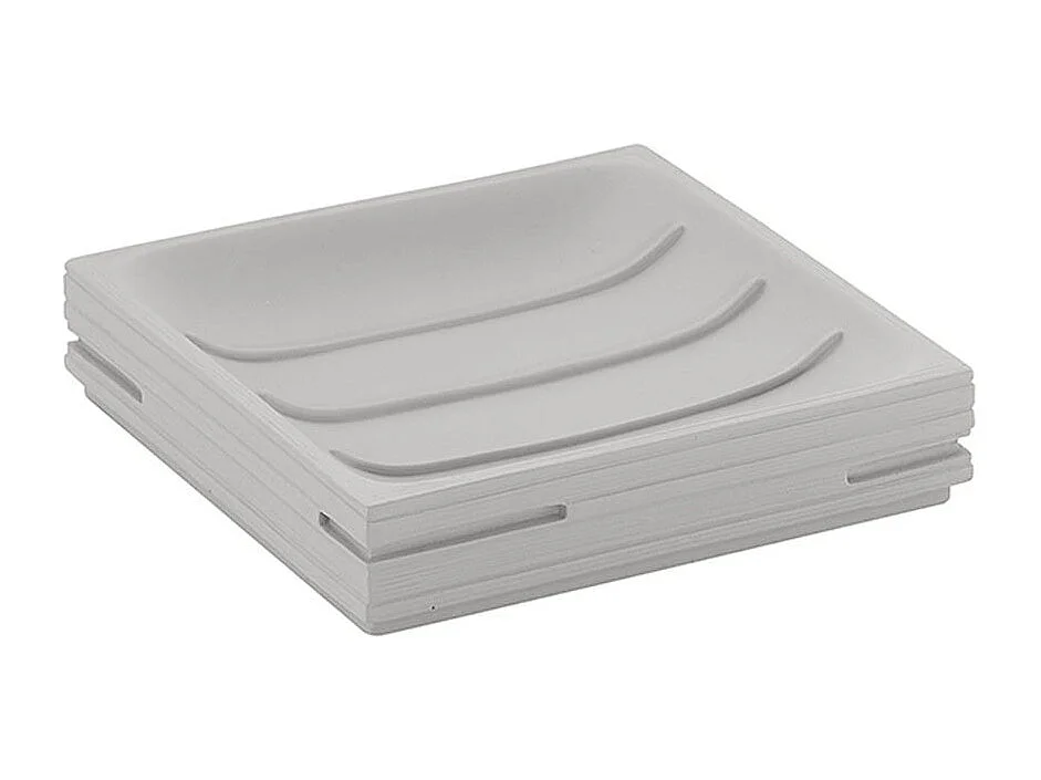 Porte-Savon Résine Gris | Pervinca