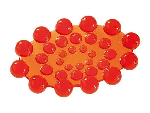 Porte-Savon À Poser En Caoutchouc Antidérapant Orange | Spot