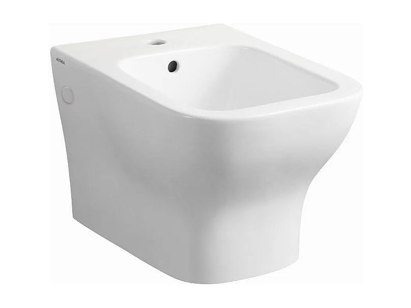 Bidet Mural En Céramique Blanc Brillant | Swing