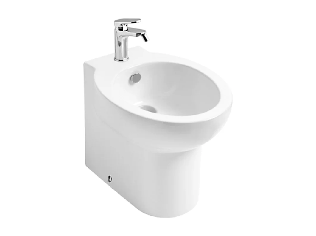 Bidet En Céramique Blanc Affleurant Au Mur | Patascoss