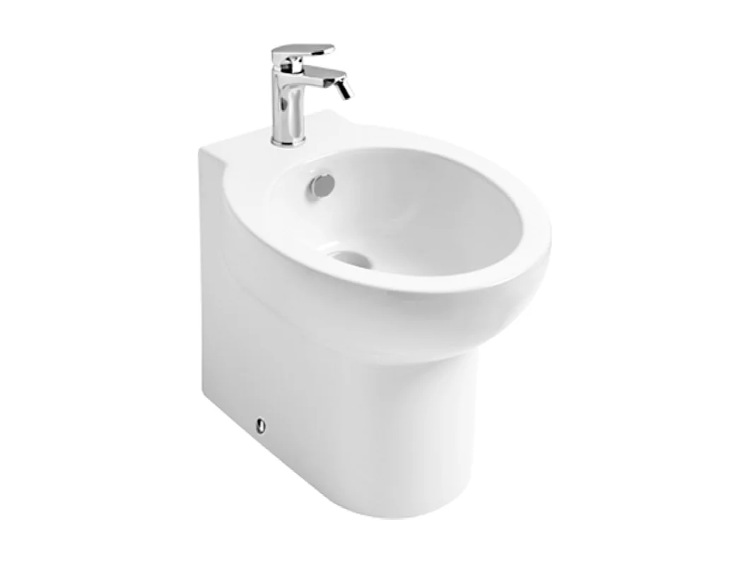 Bidet En Céramique Blanc Affleurant Au Mur | Patascoss