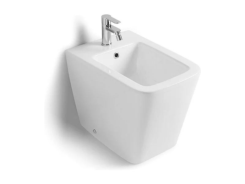 Bidet À Poser En Céramique Au Ras Du Mur | Rock