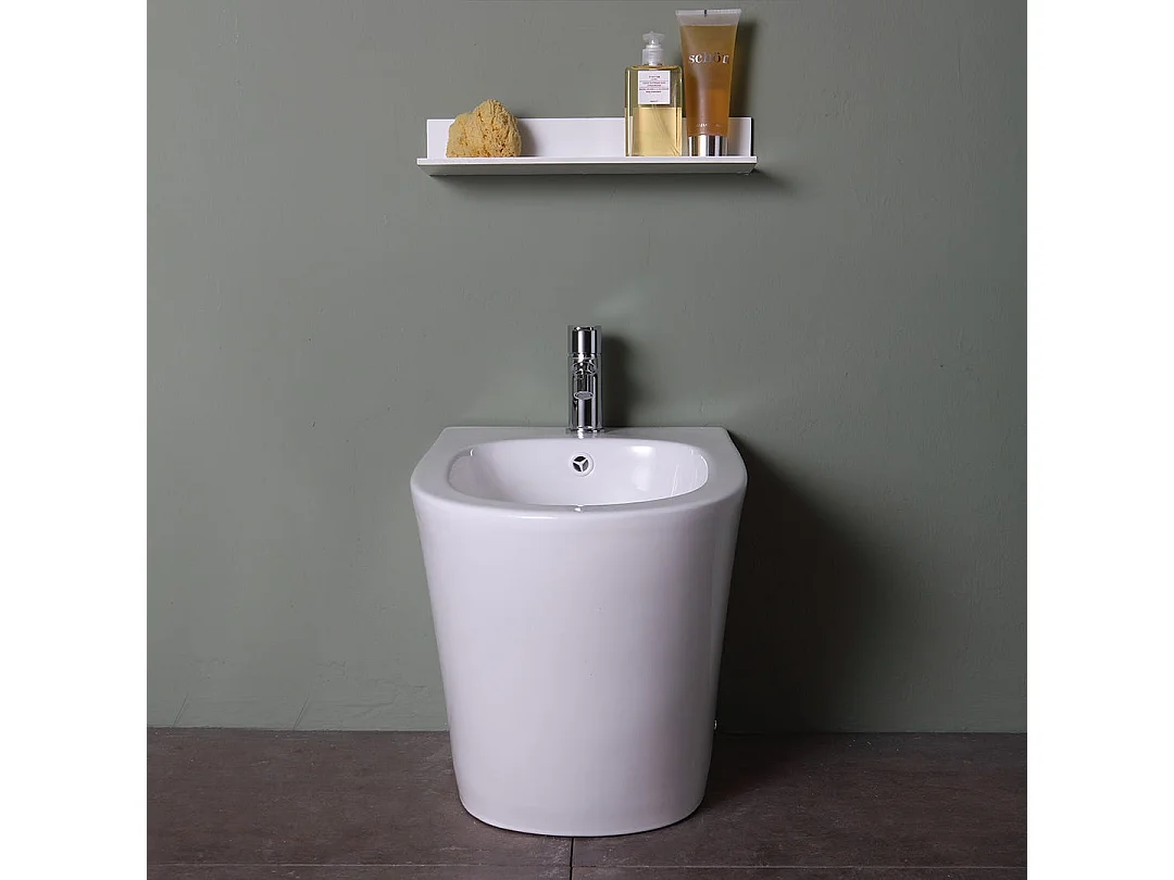 Bidet À Poser En Céramique Affleurant Rimless | Blues