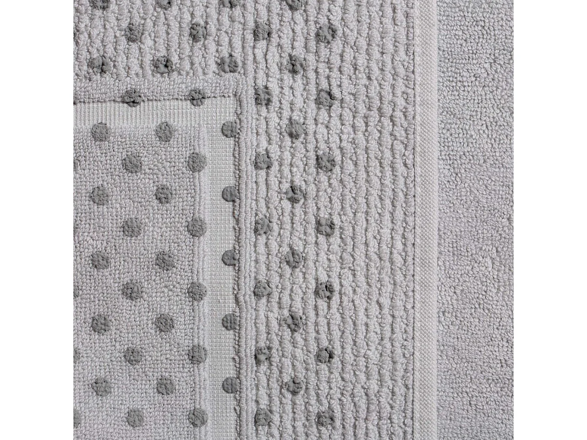 Tapis En Coton Antidérapant Perlé 90X60 | Teddy