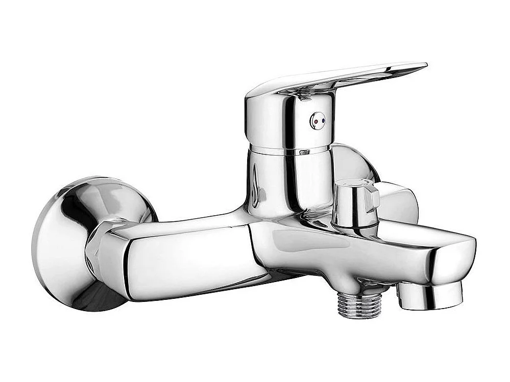 Groupe De Baignoire Mural Chromé | Bormio