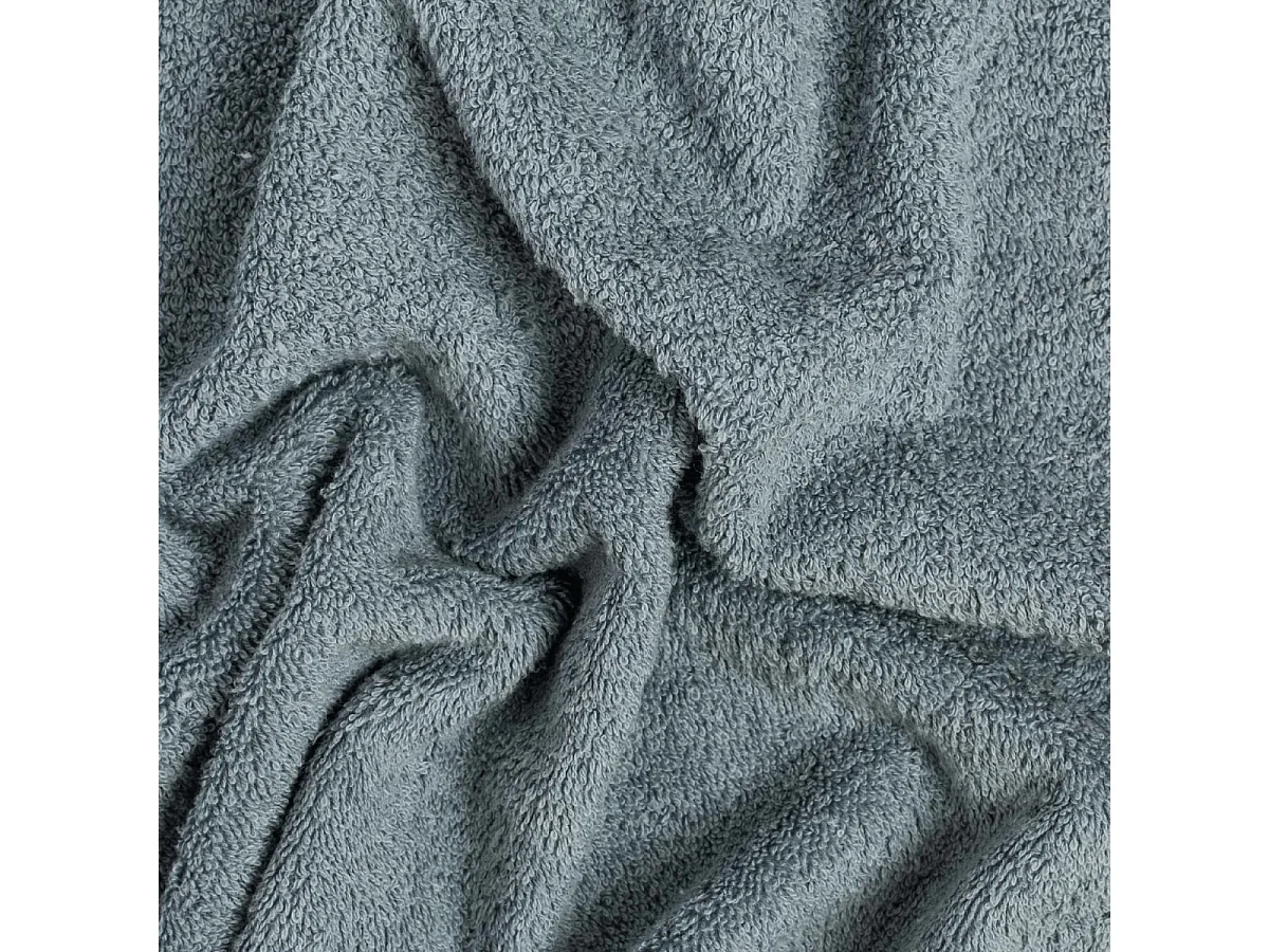 Ensemble De 3 Pièces De Serviettes Éponge En Coton De Différentes Tailles, Couleur Fer | Teddy