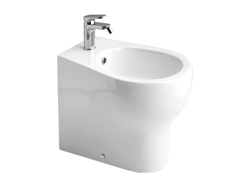 Bidet À Chasse D'eau En Céramique Sur Pied | Soave 