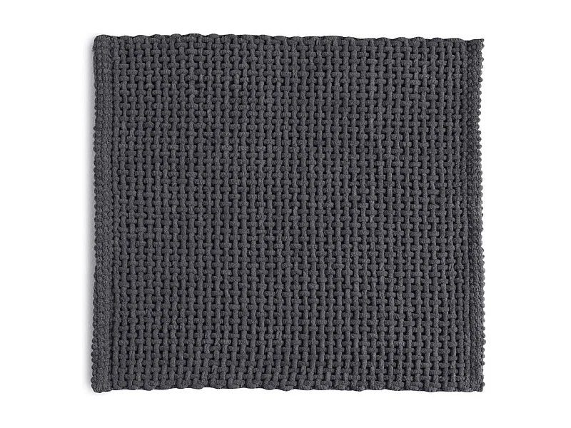 Tapis De Bain Antidérapant 50X50 Gris Foncé | Frangipani