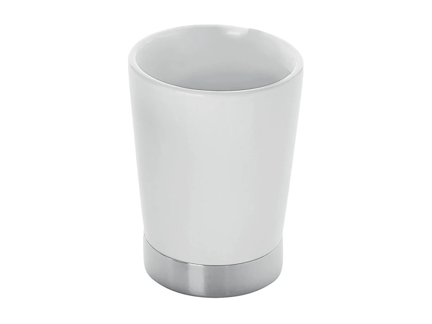 Porte-Brosses À Dents En Céramique Blanche À Poser  | Lilly