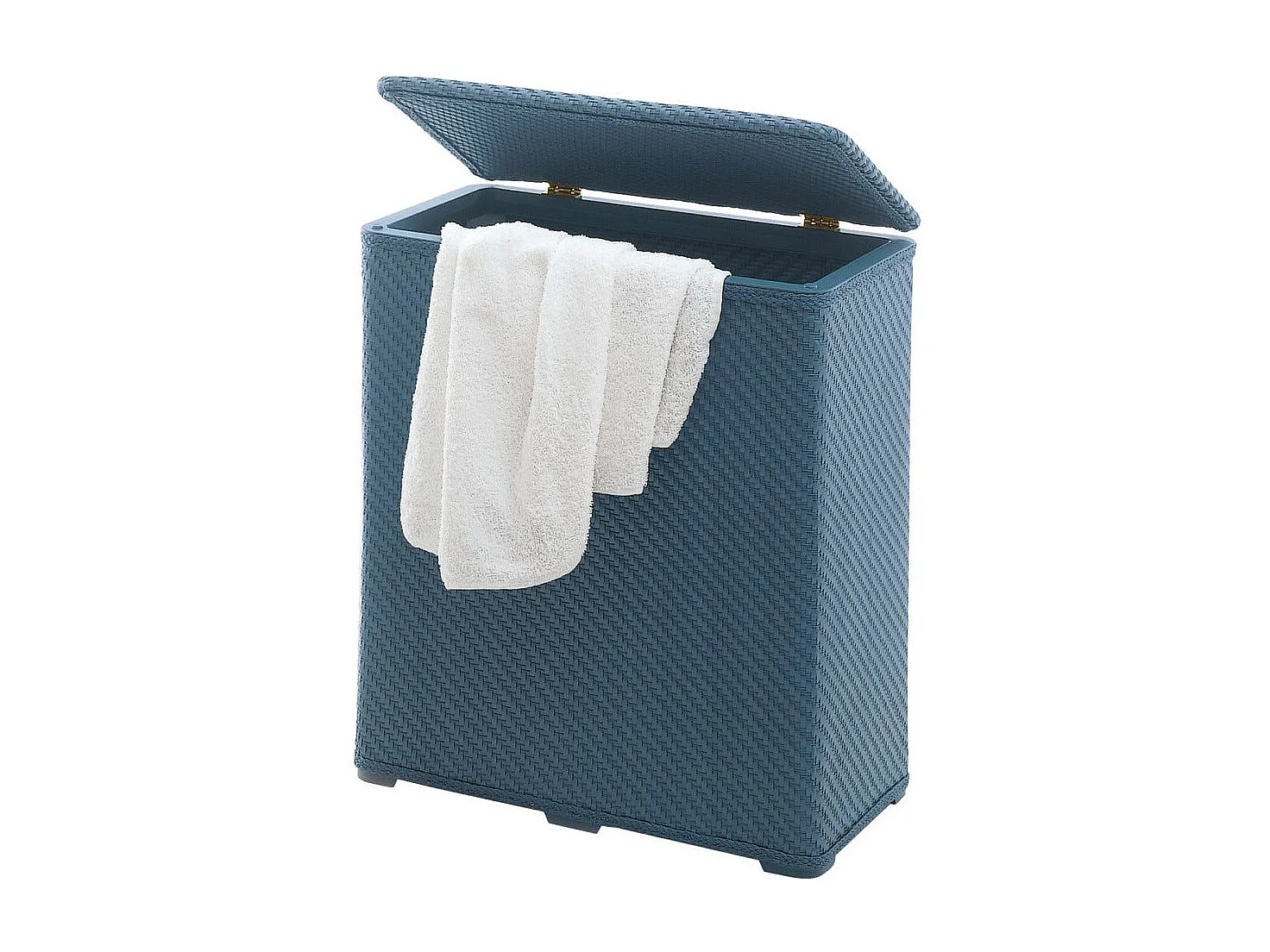 Panier À Linge En Résine Thermoplastique Bleu | Robinia