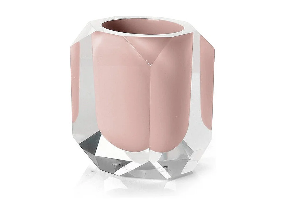 Porte-Brosse À Dents En Résine Rose | Aster