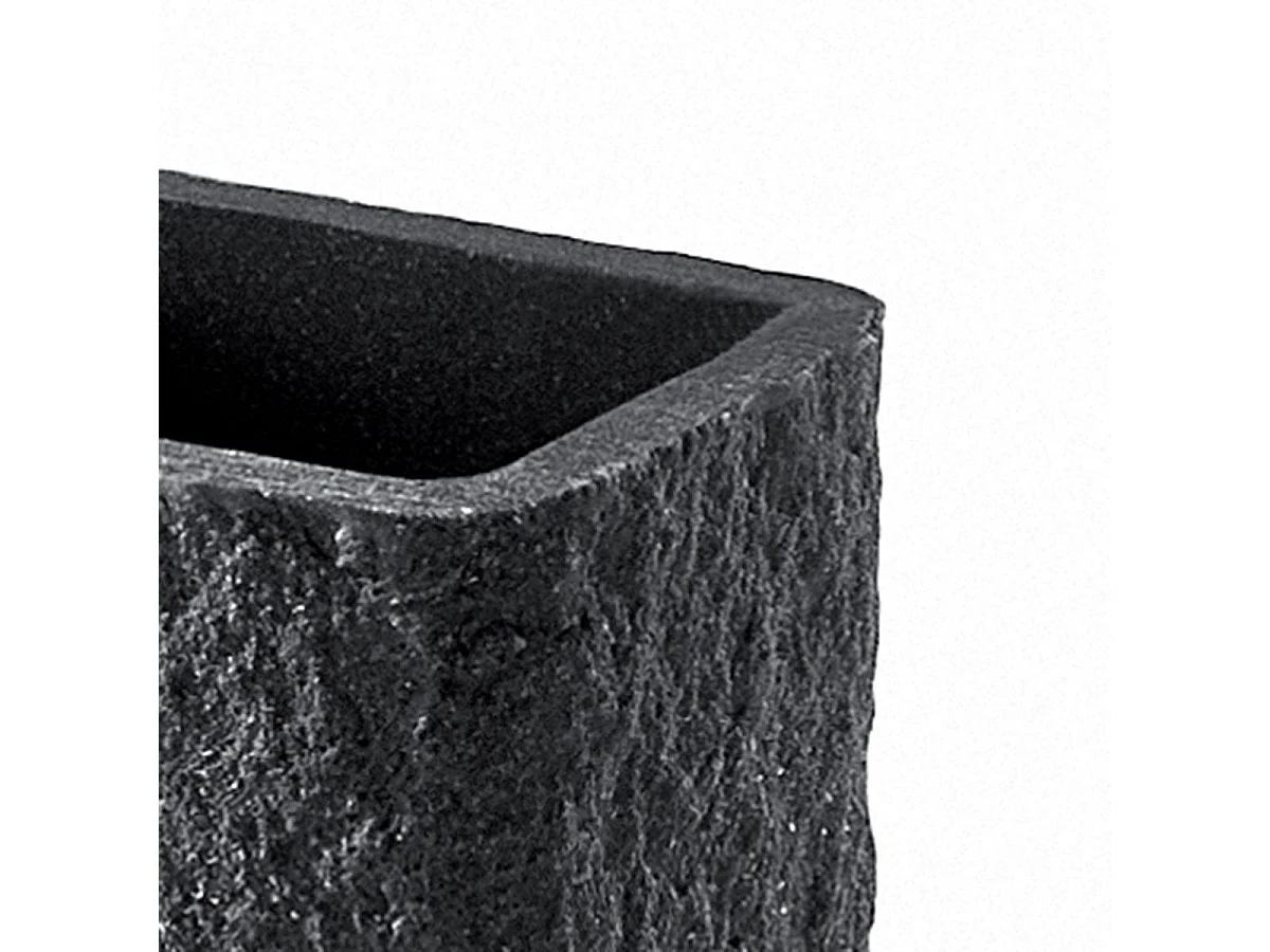 Porte-Brosse À Dents En Résine Anthracite | Gelso