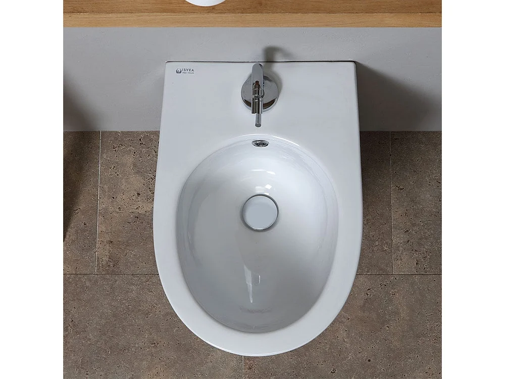 Bidet Mural En Céramique Blanche | Tuckett