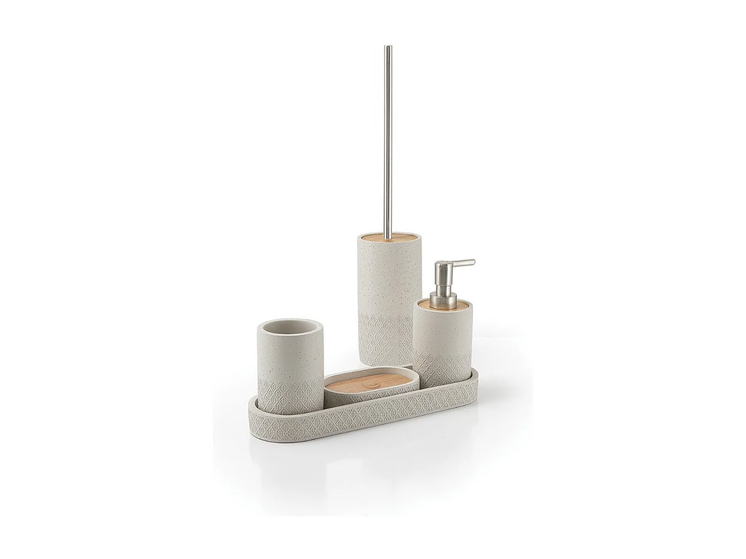 Porte-Brosse À Dents En Ciment Gris | Anemone