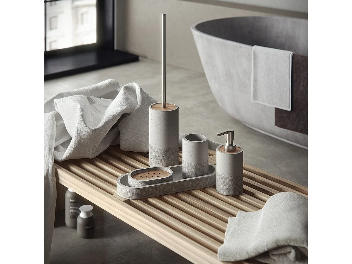 Porte-Brosse À Dents En Ciment Gris | Anemone