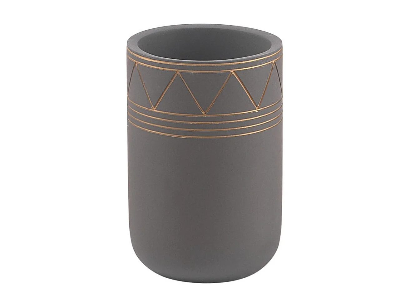 Porte-Brosse À Dents En Ciment Gris | Giglio