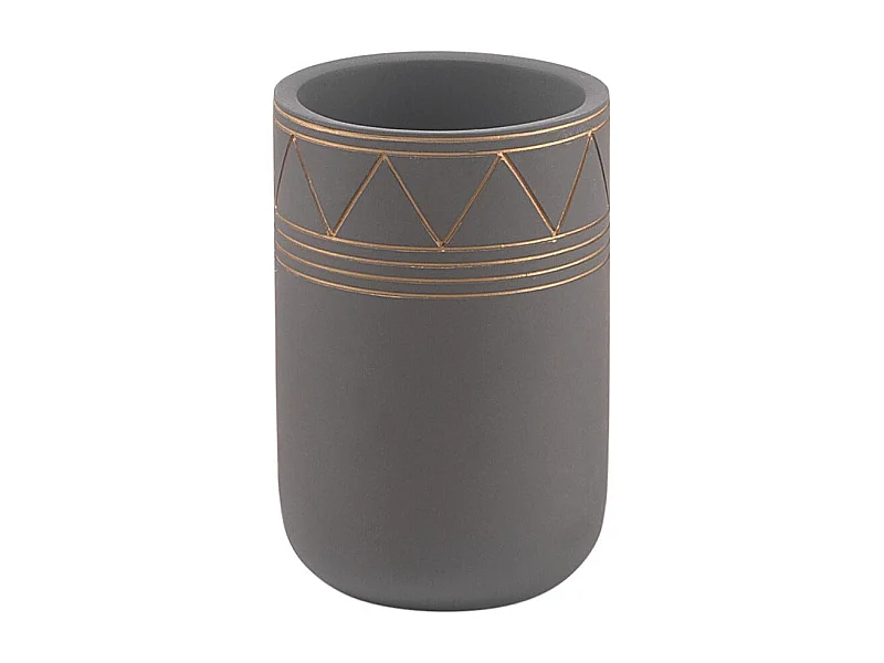 Porte-Brosse À Dents En Ciment Gris | Giglio