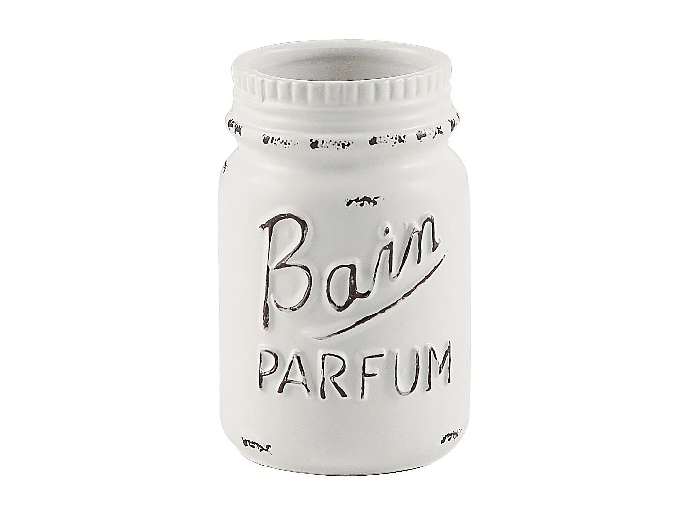 Porte-Brosses À Dents À Poser Verre En Céramique Blanche | Cindy