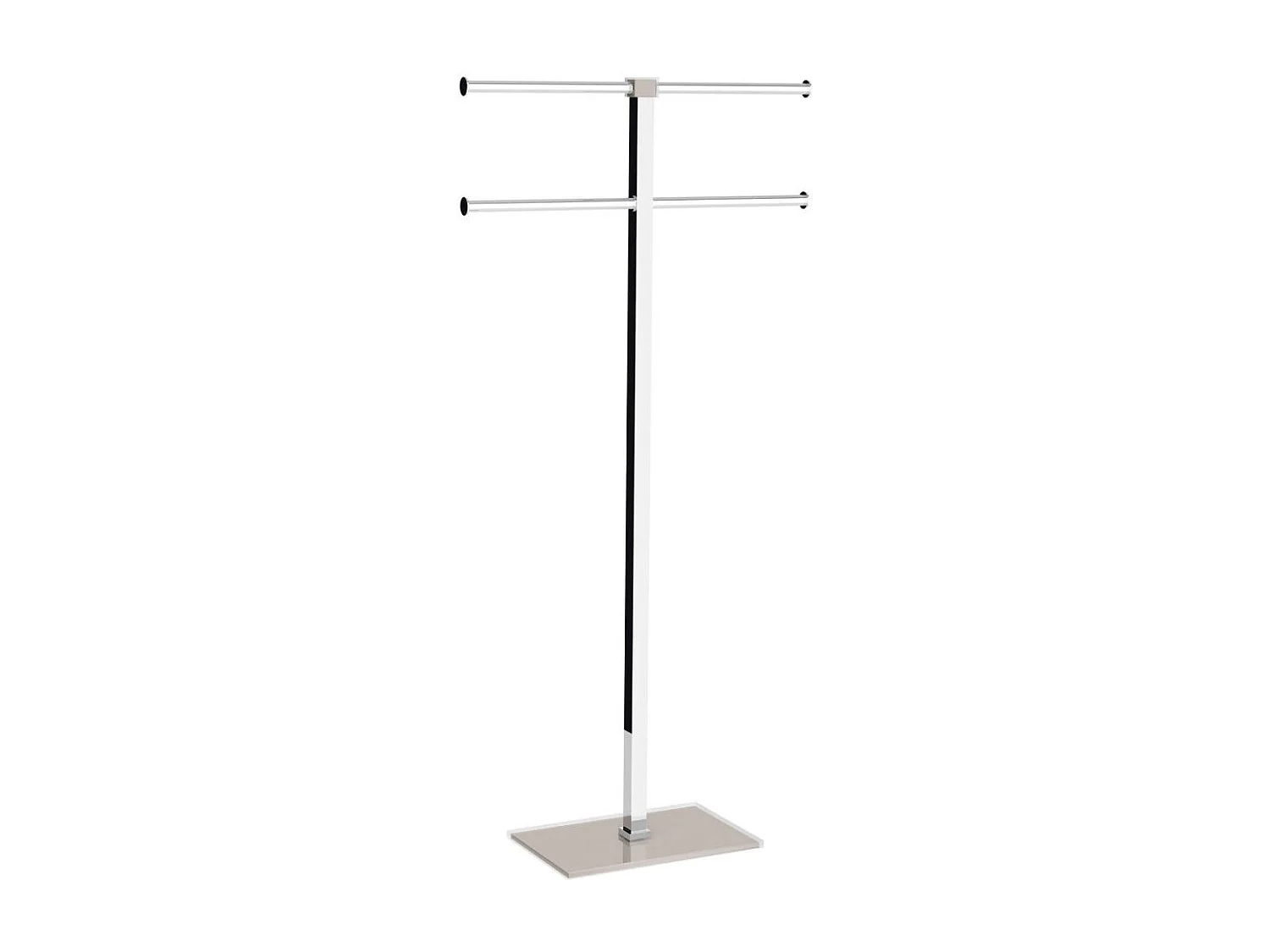 Porte-Serviettes Sur Pied Couleur Colombe Claire | Arcobaleno