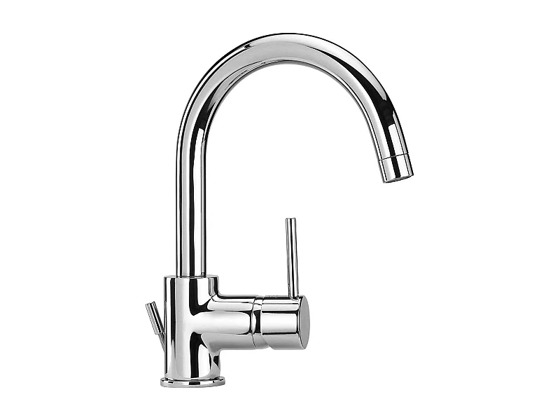 Mitigeur De Lavabo Avec Bec Haut Et Long Pivotant | Salice