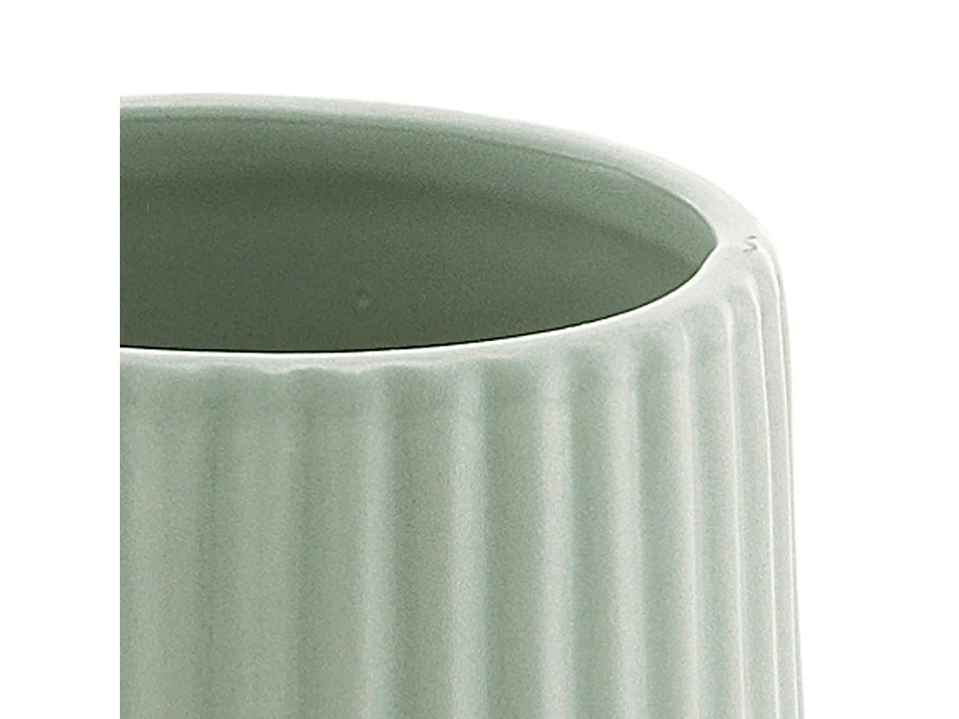 Porte-Brosse À Dents En Céramique Vert Sauge  | Malva