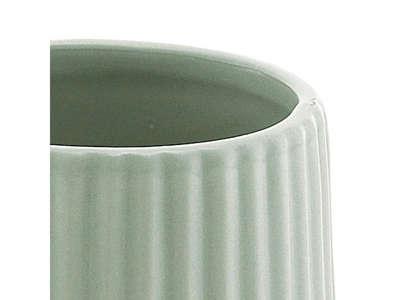 Porte-Brosse À Dents En Céramique Vert Sauge  | Malva