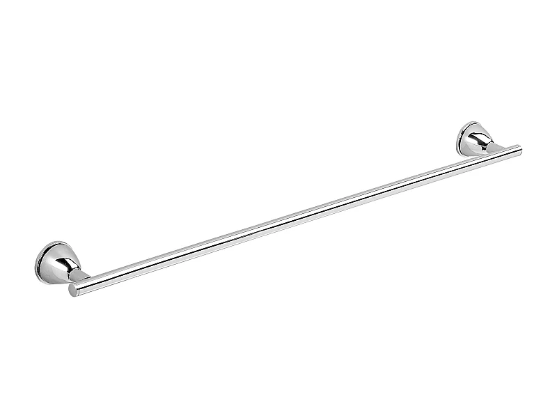 Porte-Serviettes Mural Cm 60 En Acier Chromé | Gemma