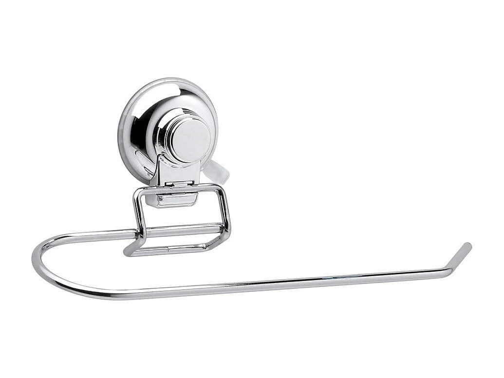 Porte-Serviette À Ventouse 30Cm Métal Chromé | Menta