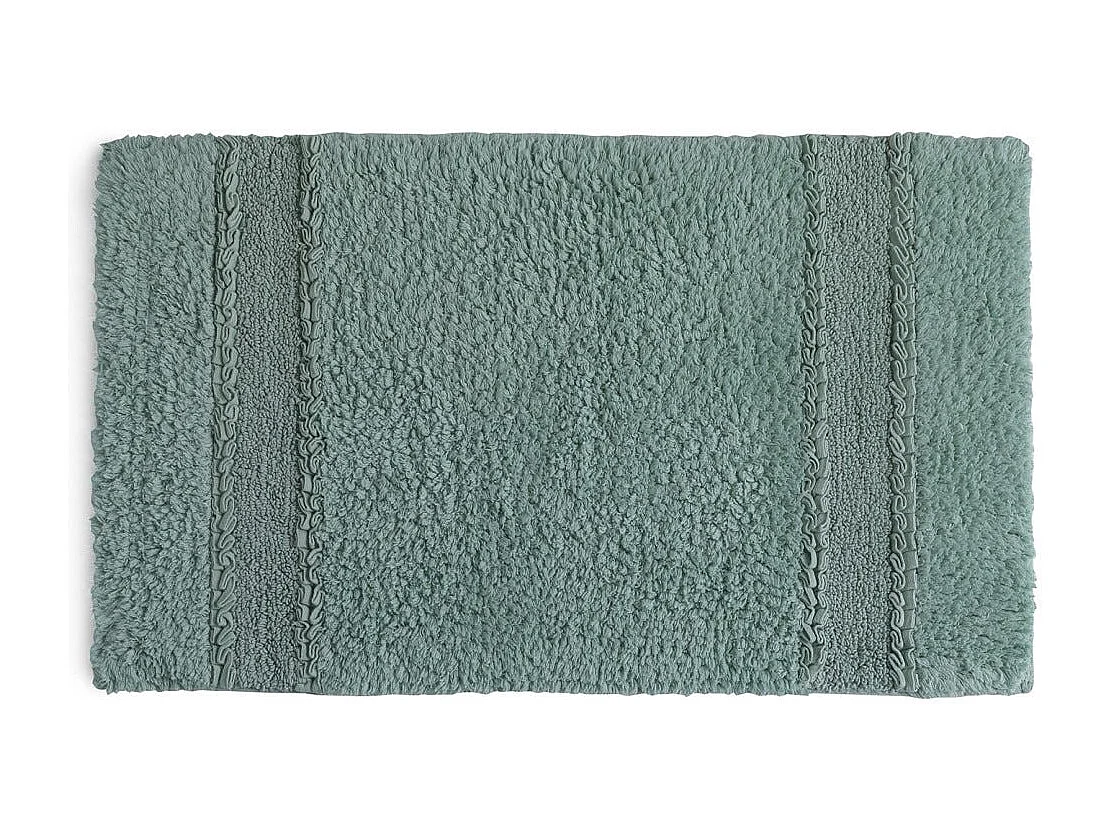 Tapis De Bain En Coton Vert Menthe 50X80 | Bessera