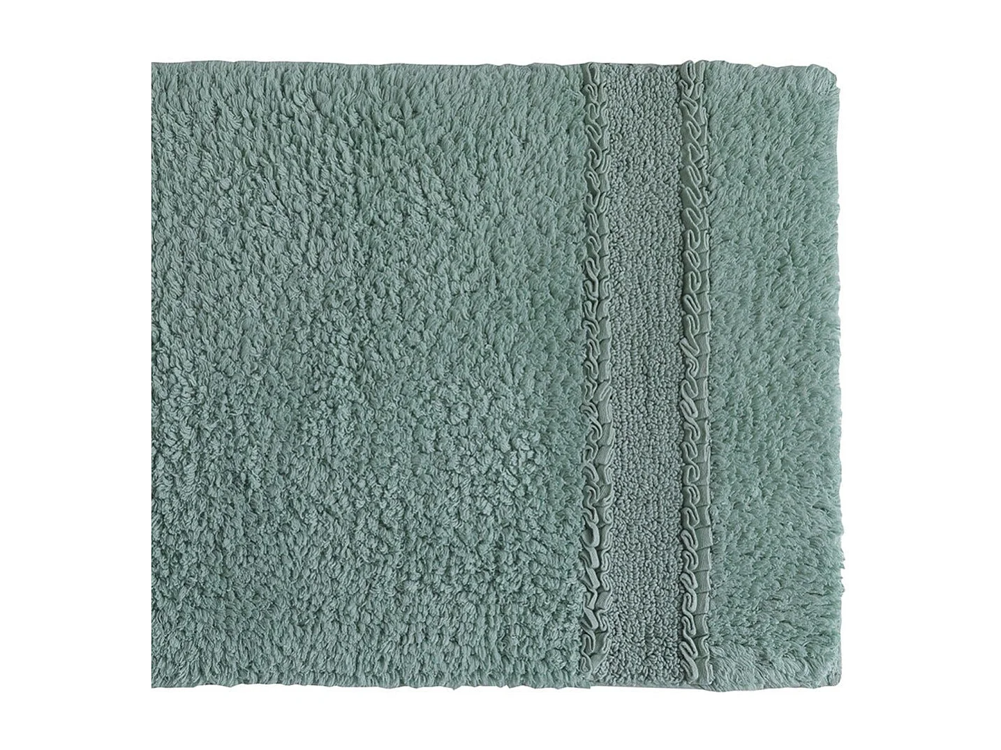 Tapis De Bain En Coton Vert Menthe 50X80 | Bessera