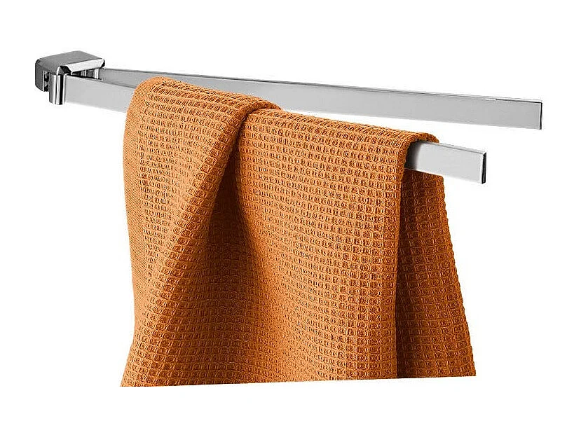 Crochet Porte-Serviettes Double Moderne De Salle De Bains Avec Articulation | Senator