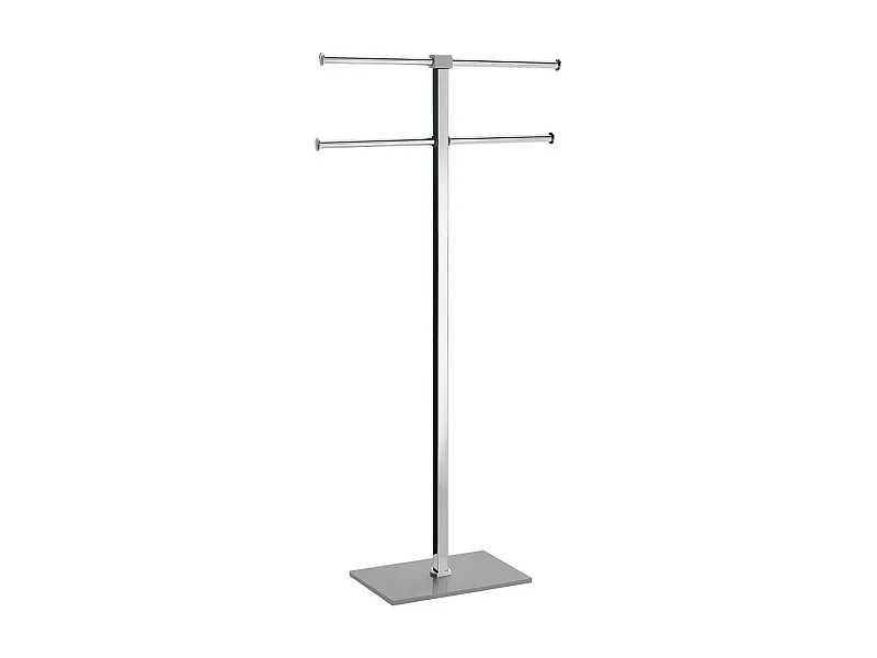 Porte-Serviettes En Acier Avec Base Grise | Arcobaleno