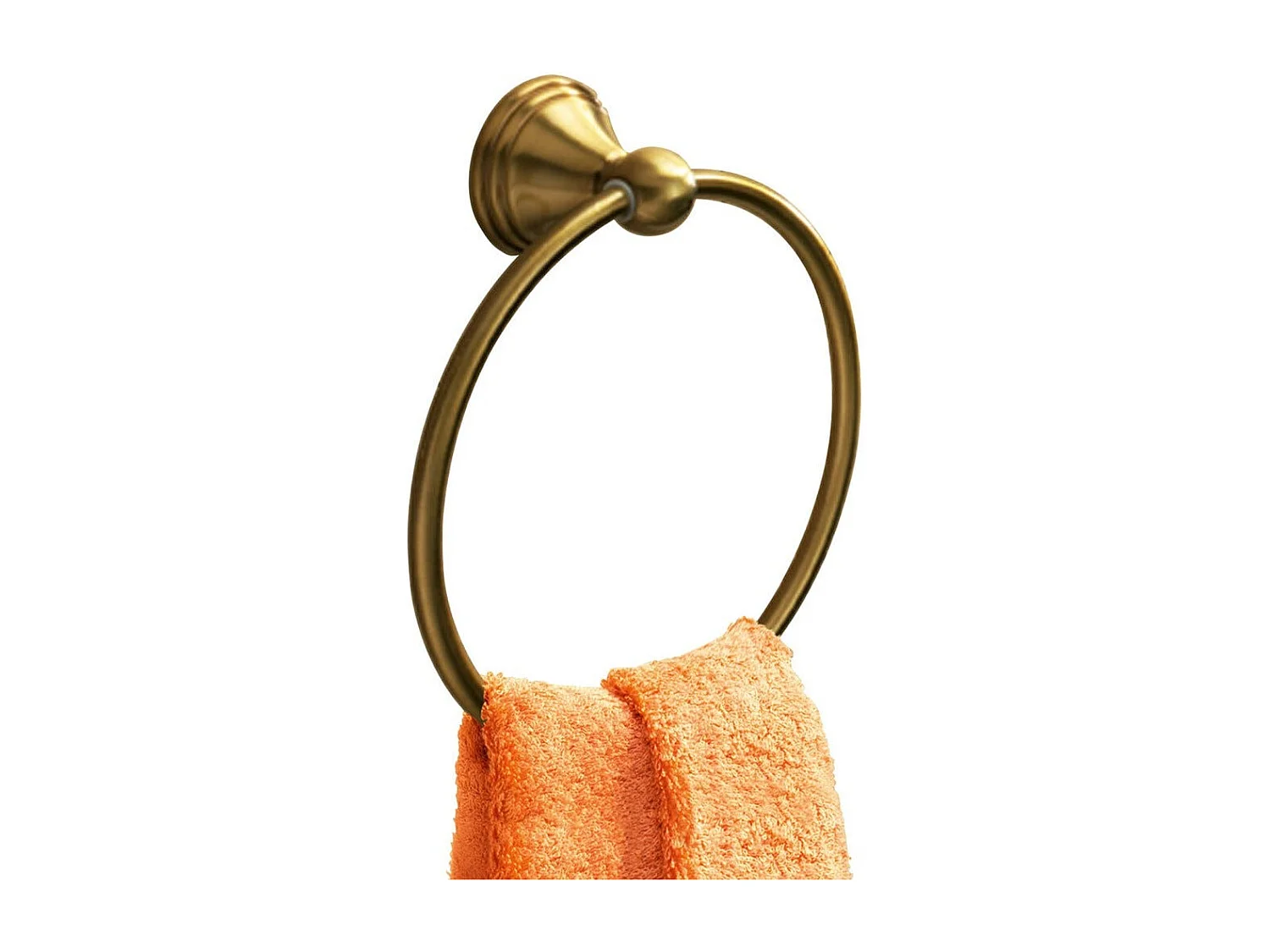 Porte-Serviettes En Acier De Couleur Bronze | Rosa