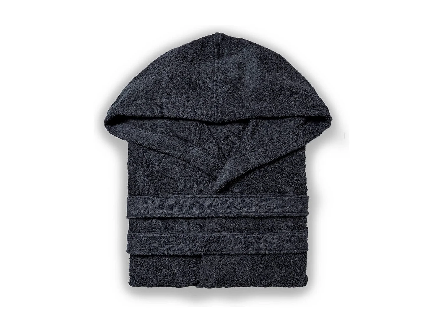 Peignoir Unisexe En Coton Gris Fumée | Teddy