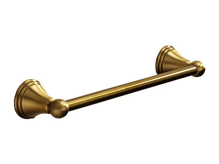 Porte-Serviettes Mural De 35 Cm En Acier Bronzé  | Rosa