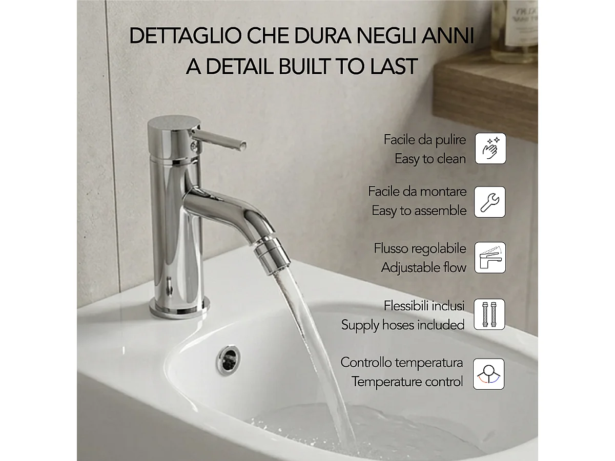 Mitigeur Pour Bidet Finition Chromée | Fassa