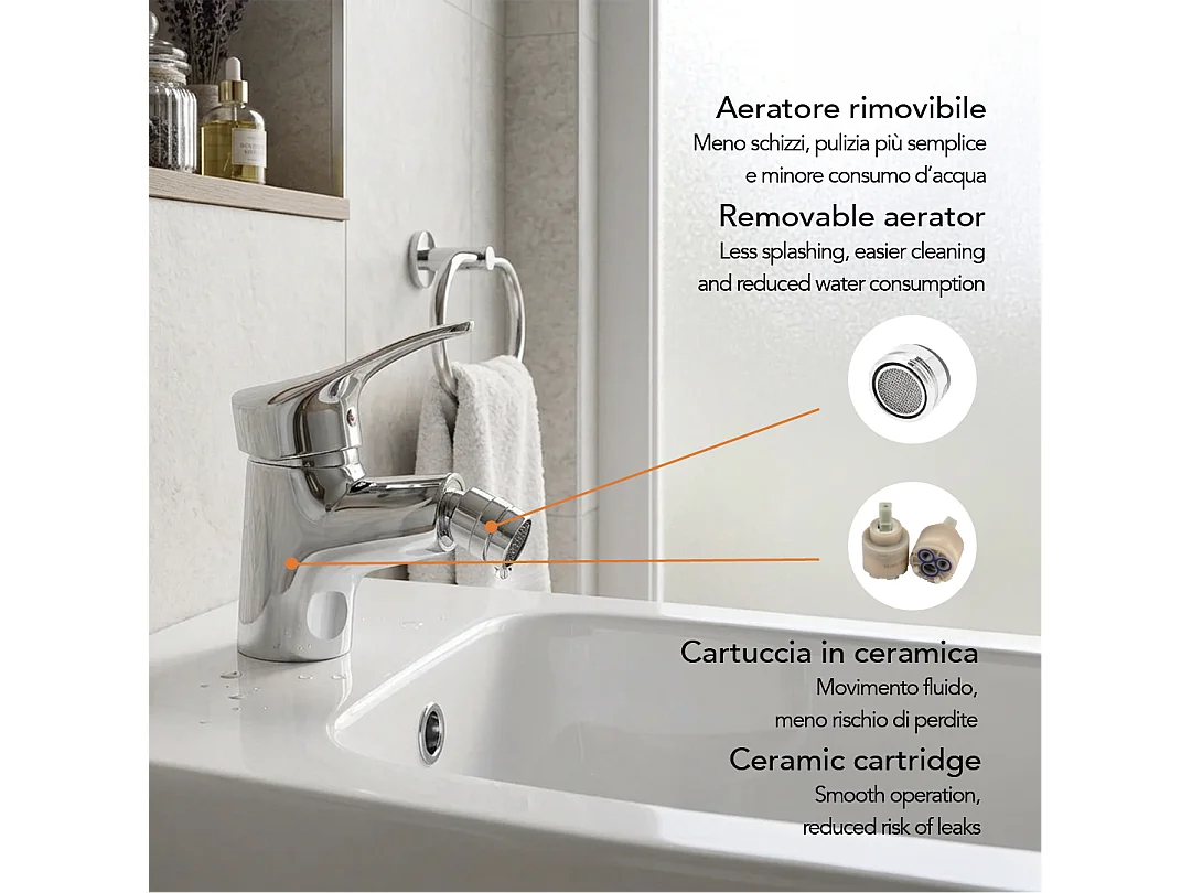 Robinetterie Mitigeur Bidet | Cembra