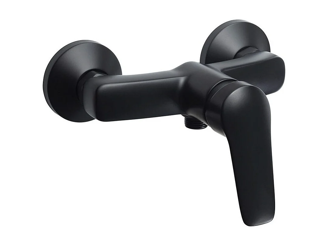 Mitigeur De Douche Extérieur Noir Mat | Bormio