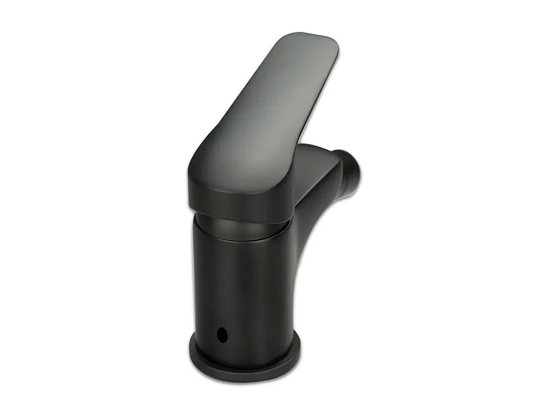 Mitigeur Monocommande Bidet Noir Mat | Bormio
