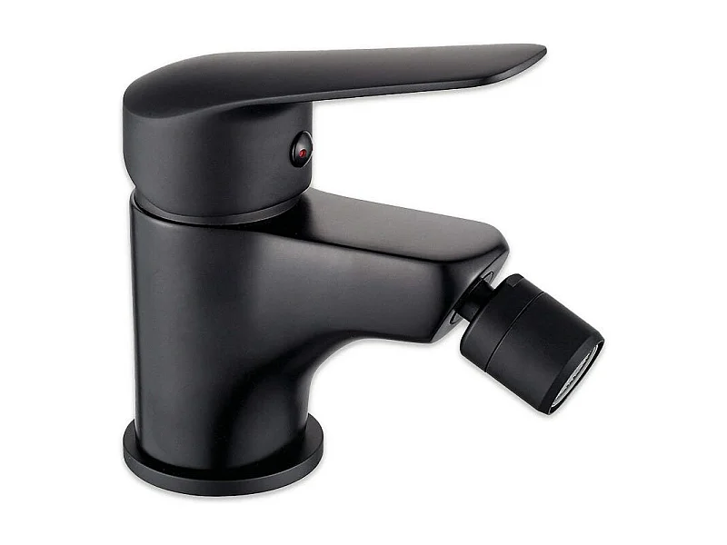 Mitigeur Monocommande Bidet Noir Mat | Bormio