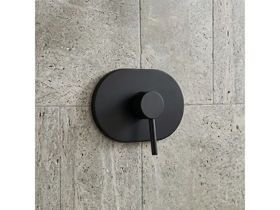Mitigeur Pour Douche À Encastrer Noir | Fassa