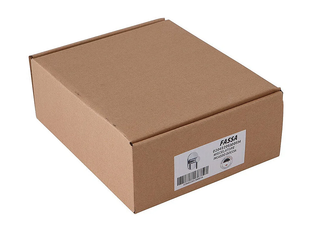 Ensemble Mitigeur Pour Douche À Encastrer Chromé | Fassa