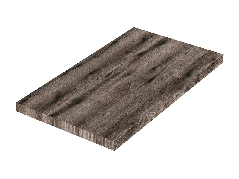 Étagère Pour Lavabo À Poser En Chêne Fossile 80Cm