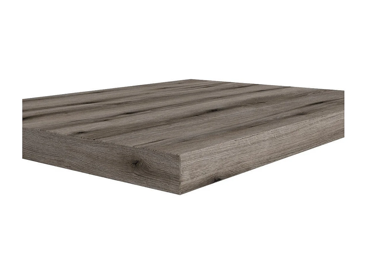 60Cm Armoire De Salle De Bain Haut En Chêne Fossile