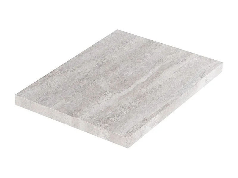 Lavabo De Salle De Bains, 60 Cm, Finition Beton, Plan De Toilette