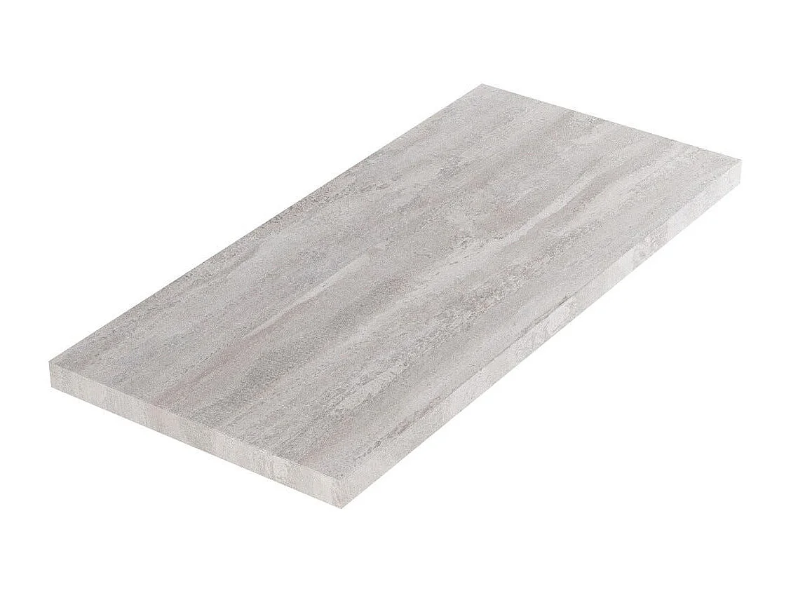 Plan Vasque De Salle De Bains De 100 Cm En Bois Effet Béton