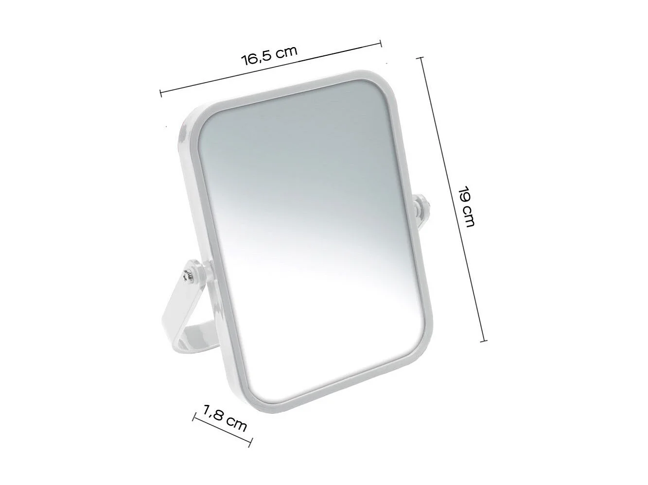 Miroir Grossissant Rectangulaire Double Face