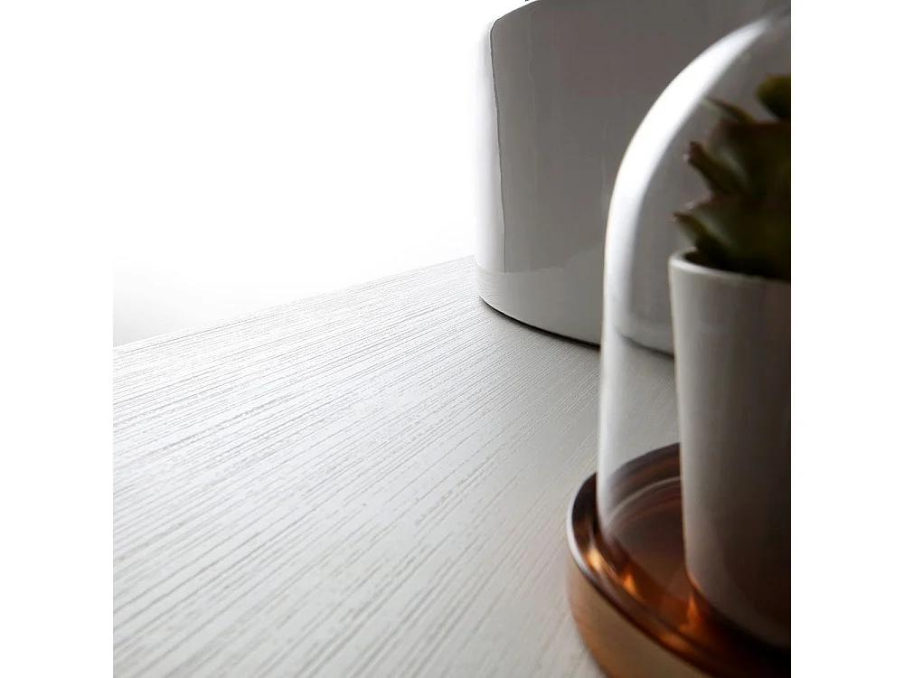 Piano Étagère Sous-Lavabo En Bois Blanc De 90 Cm | Valentina